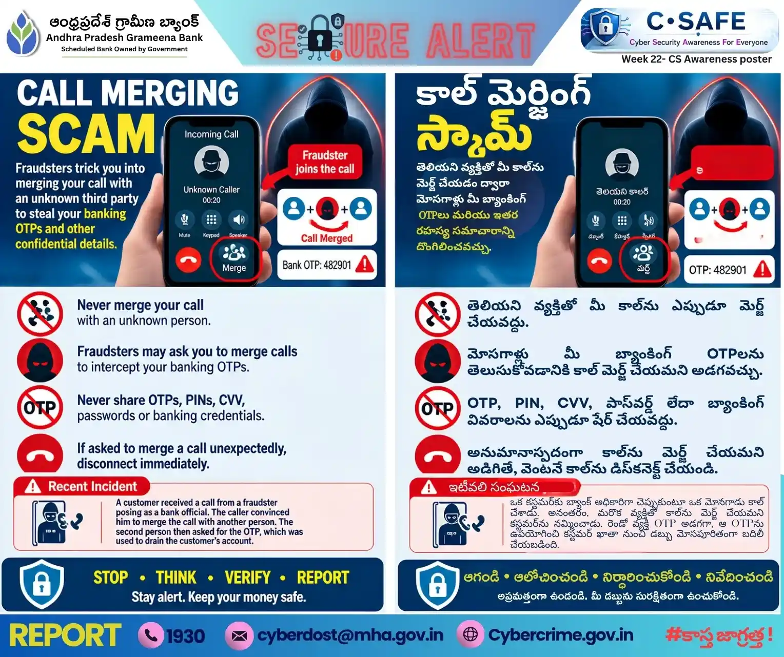 Call Merging Scam